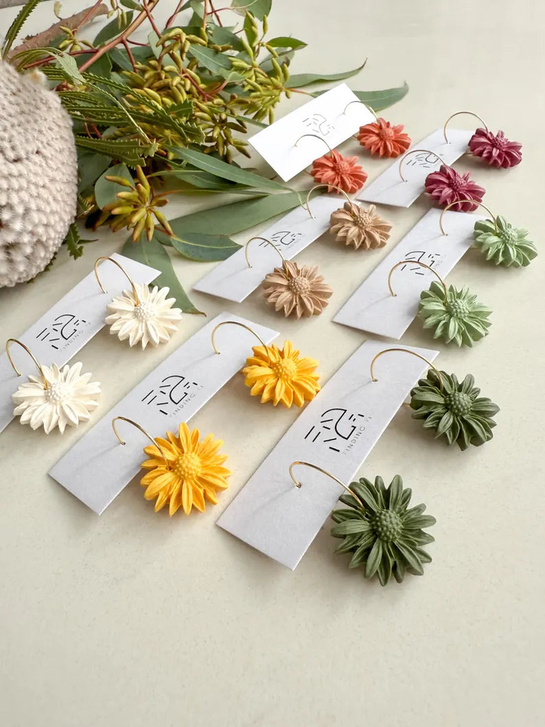 DAISY Hoop Earrings