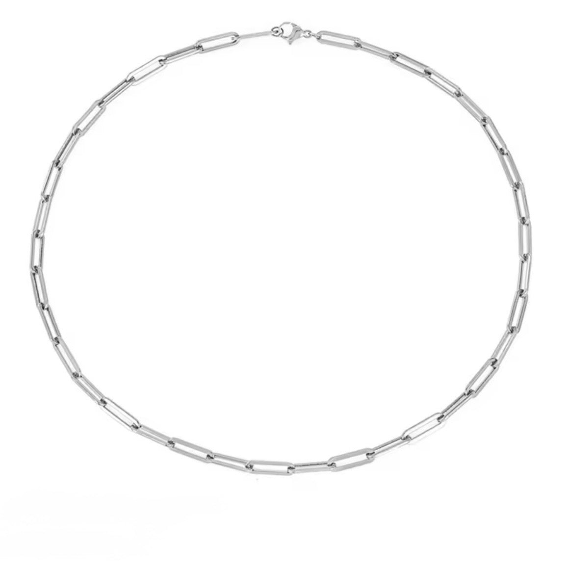 Paperclip Large Link Necklace 45cm