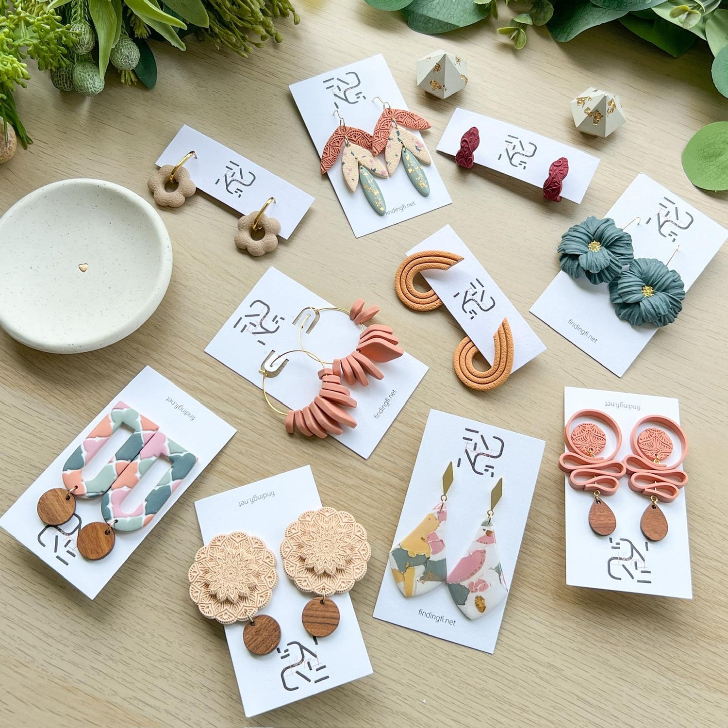 Polymer Clay - Jewellery, dishes and accessories
