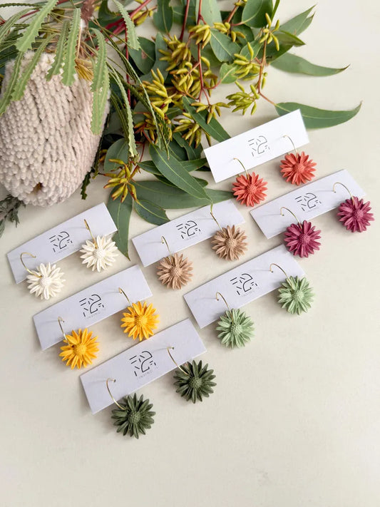 DAISY Hoop Earrings